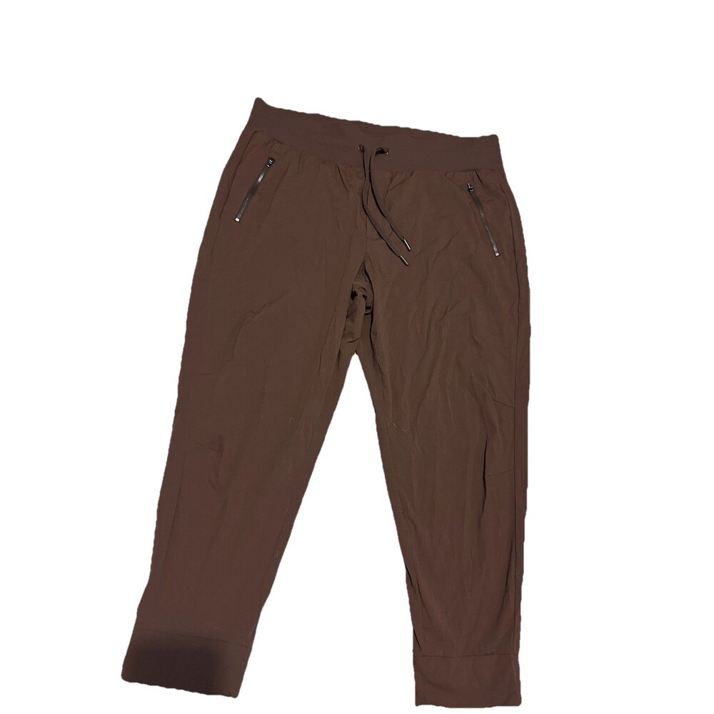 Athleta Pants Womens 18 Brown Trekkie North High Rise Jogger Ripstop Hiking